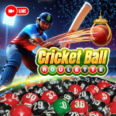 Cricket Ball Roulette wheel on gperya apk
